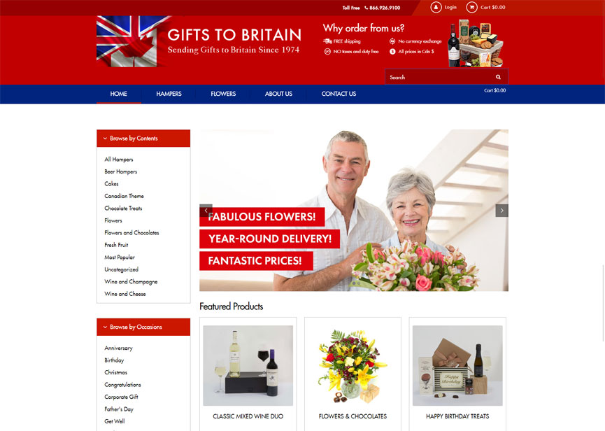 gifts to britain