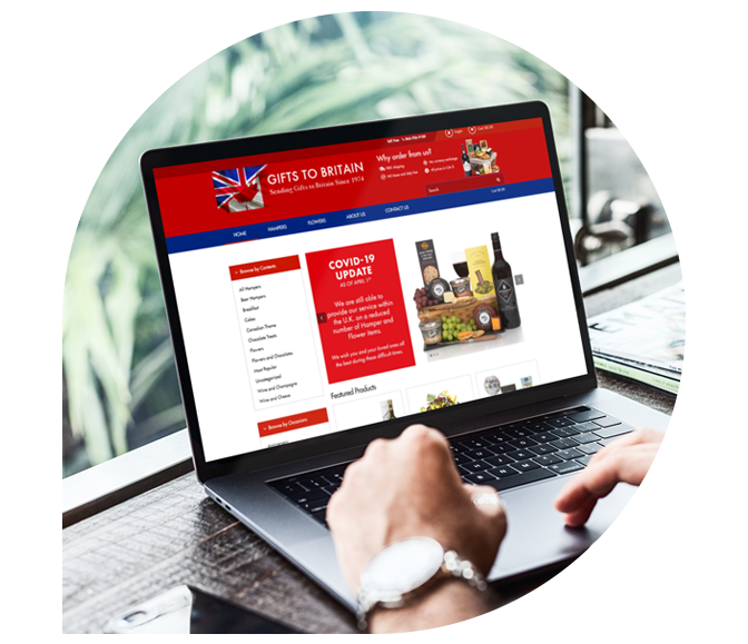 Gift to Britain - Website Design